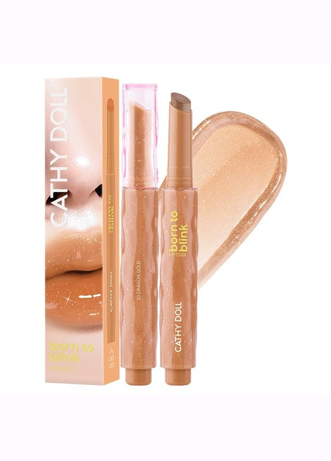 Cathy Doll lip products with packaging on a white background