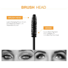 Black Mascara Beauty Curling Lash Eyelash Extension Waterproof