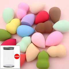 Egg shell beauty powder puff dry