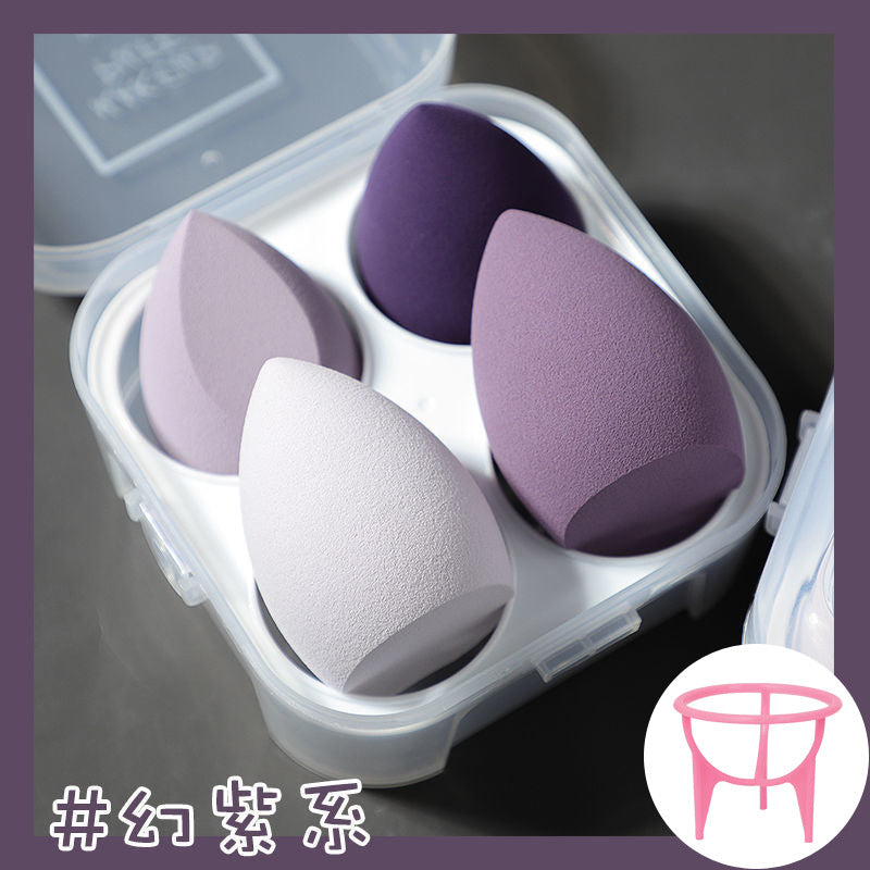 Egg shell beauty powder puff dry