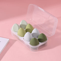 Egg shell beauty powder puff dry