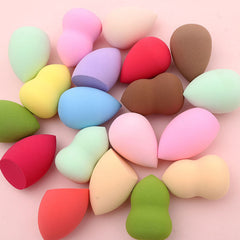 Egg shell beauty powder puff dry
