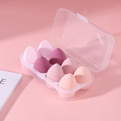 Egg shell beauty powder puff dry