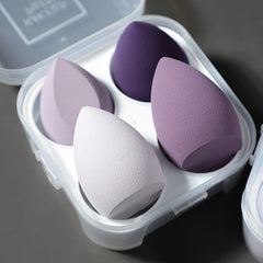 Egg shell beauty powder puff dry