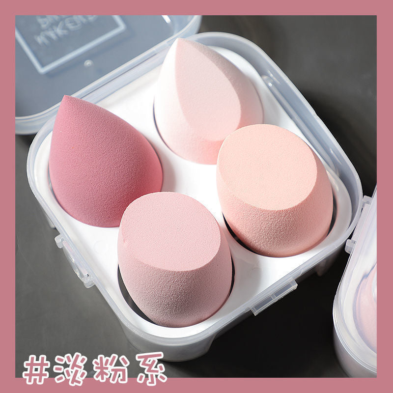 Egg shell beauty powder puff dry