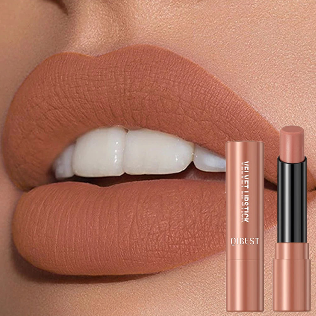 QIBEST Velvet Matte Lipstick