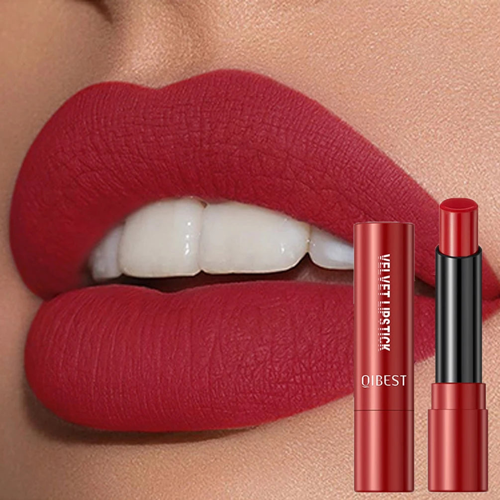 QIBEST Velvet Matte Lipstick