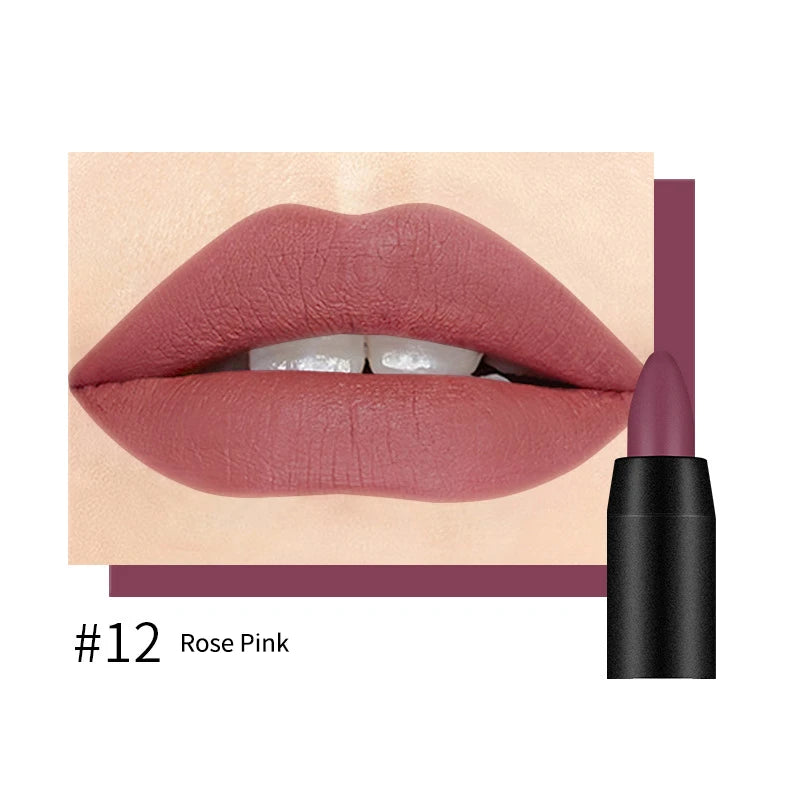 19 Colors Sexy Matte Lip Stick Lipliner Lip Liner Pencil