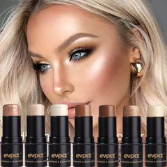 Highlighting & Bronzer Stick Face Brightening Blusher