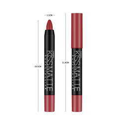 19 Colors Sexy Matte Lip Stick Lipliner Lip Liner Pencil