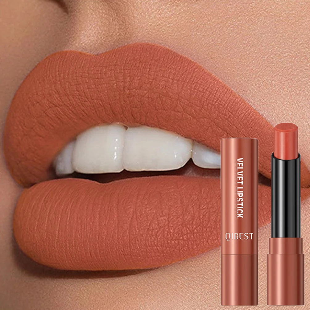 QIBEST Velvet Matte Lipstick