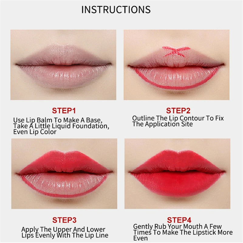 19 Colors Sexy Matte Lip Stick Lipliner Lip Liner Pencil