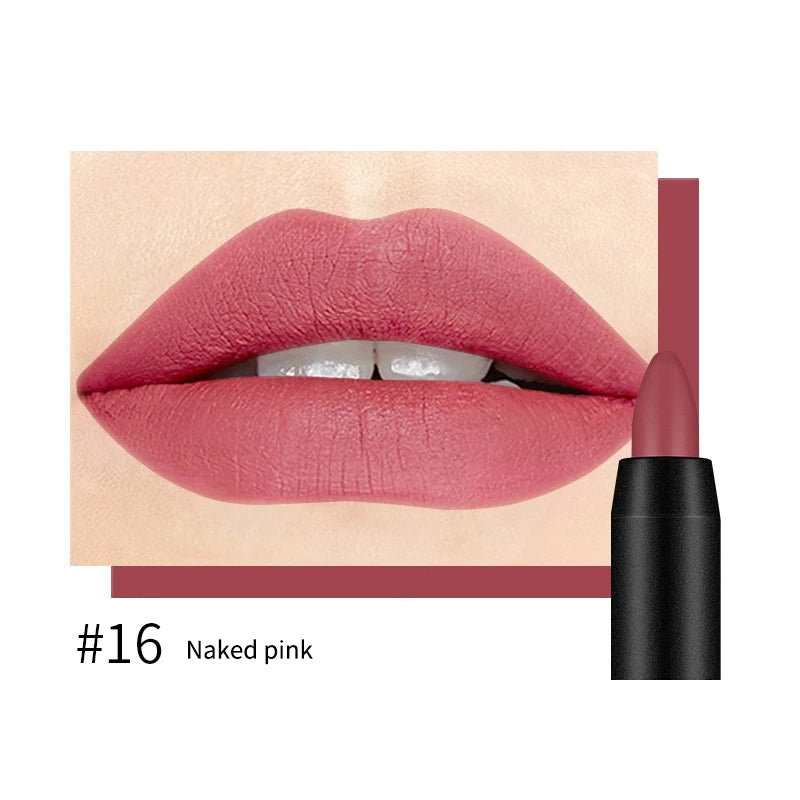 19 Colors Sexy Matte Lip Stick Lipliner Lip Liner Pencil