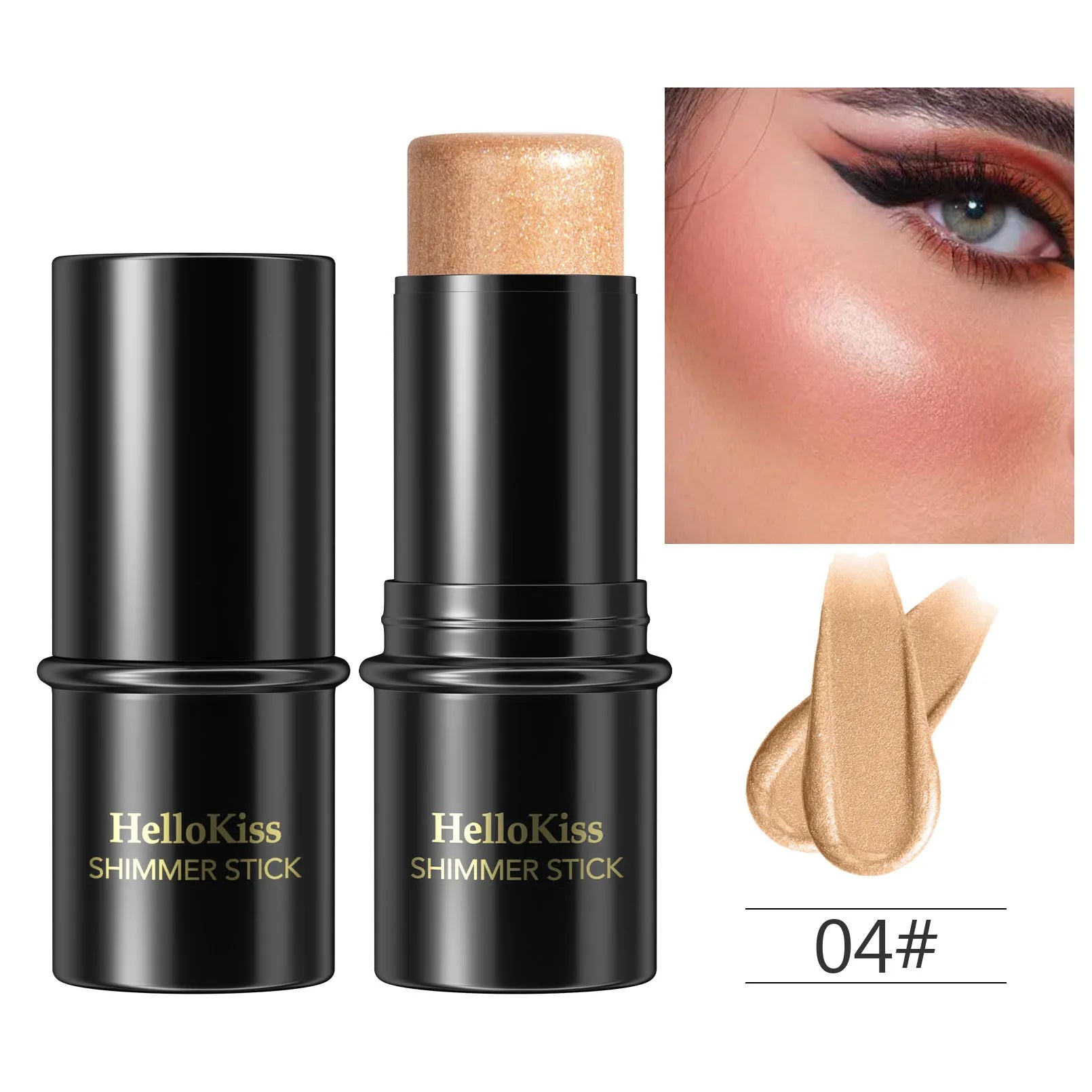Highlighting & Bronzer Stick Face Brightening Blusher