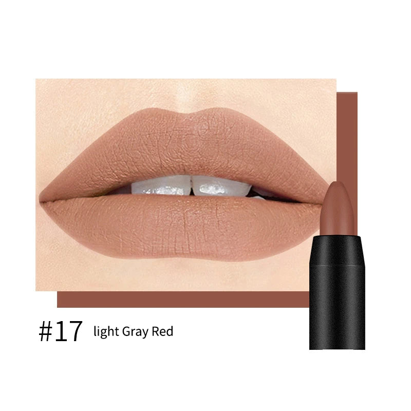 19 Colors Sexy Matte Lip Stick Lipliner Lip Liner Pencil