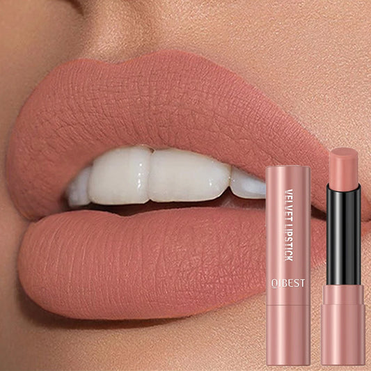 QIBEST Velvet Matte Lipstick
