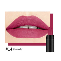 19 Colors Sexy Matte Lip Stick Lipliner Lip Liner Pencil