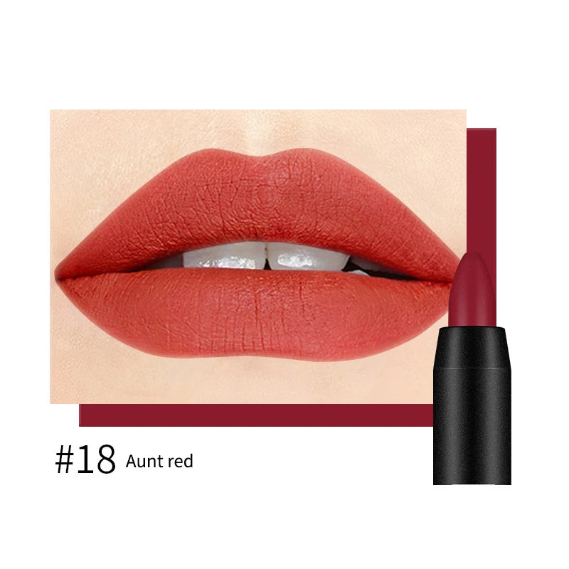 19 Colors Sexy Matte Lip Stick Lipliner Lip Liner Pencil