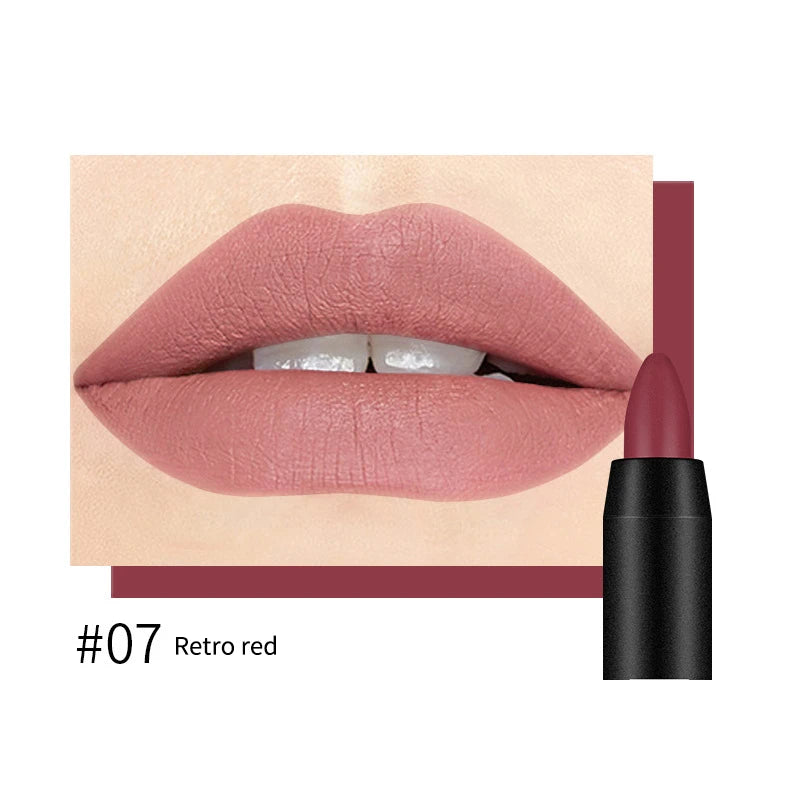 19 Colors Sexy Matte Lip Stick Lipliner Lip Liner Pencil