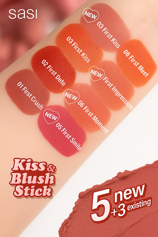Sasi |  Kiss & Blush Stick 4g