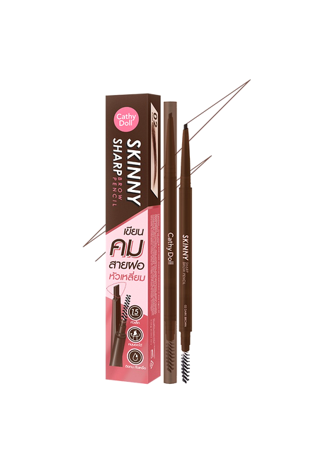Catrice Skinny Sharp Brow Pencil with packaging on a white background
